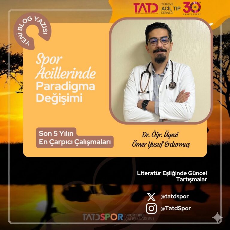 Spor Acillerinde Paradigma Değişimi