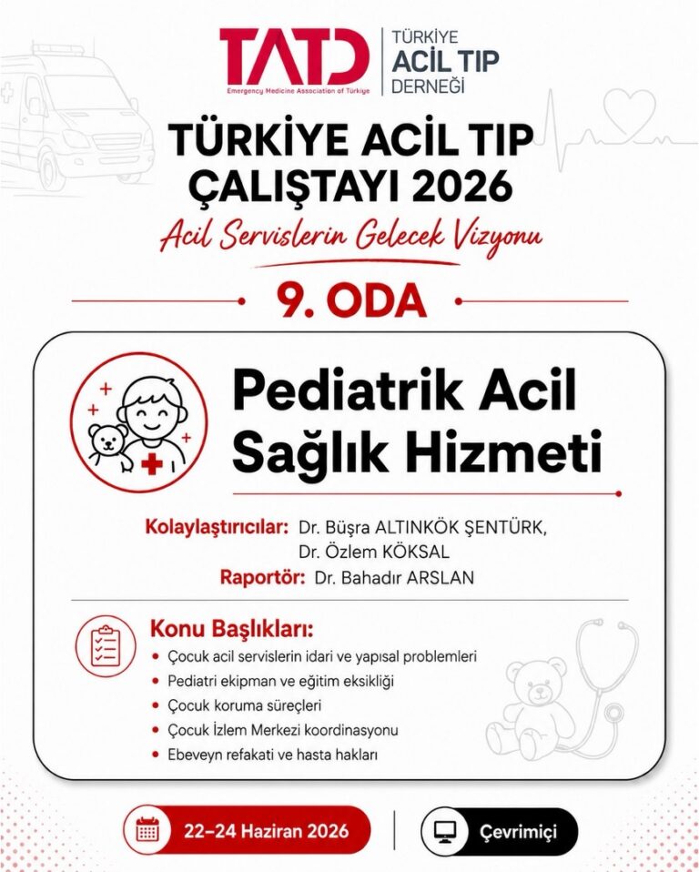 Türkiye Acil Tıp Çalıştayı 2026’nın ardından…