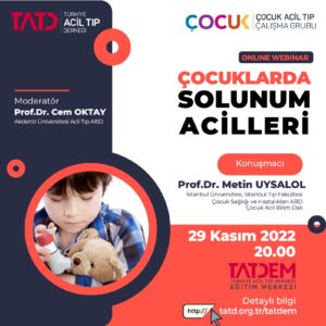 Webinar; Çocuklarda Solunum Acilleri