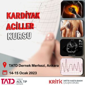 Kardiyak Aciller Kursu, 14 - 15 Ocak 2023 Ankara