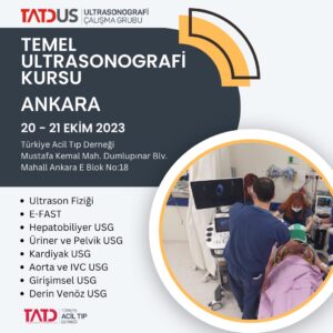 Temel USG Kursu 20 - 21 Ekim 2023, Ankara