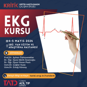 EKG Kursu 4 – 5 Mayıs 2024, Van