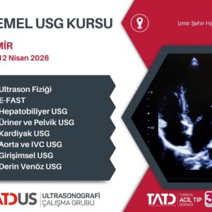 11 - 12 Nisan 2026 Temel USG Kursu İZMİR
