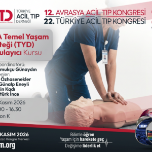 19 Kasım 2026 AHA Temel Yaşam Desteği (TYD) Uygulayıcı Kursu, EACEM 2026