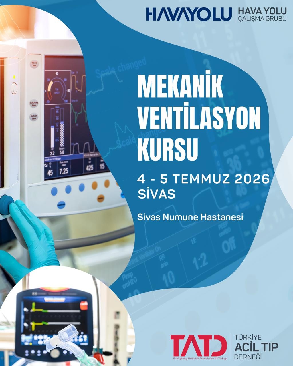 04 - 05 Temmuz 2026 Mekanik Ventilasyon Kursu, SİVAS