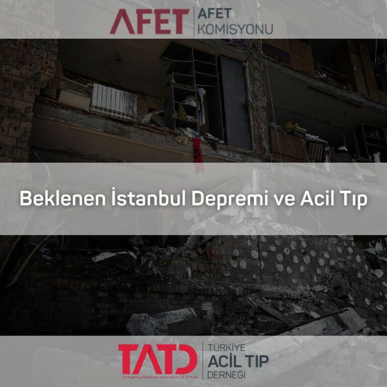 Beklenen İstanbul Depremi Ve Acil Tıp