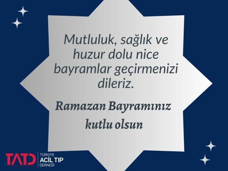 Ramazan Bayramınız Kutlu Olsun.