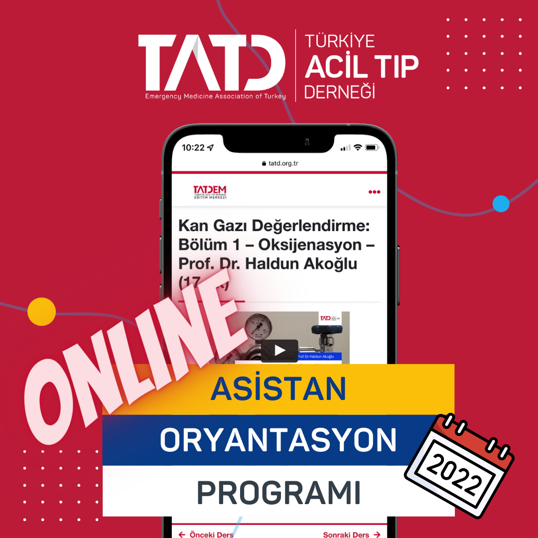 TATD Acil Tıp Online Oryantasyon Eğitimi