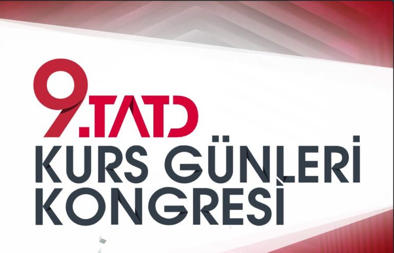 9. TATD Kurs Günleri Kongresi