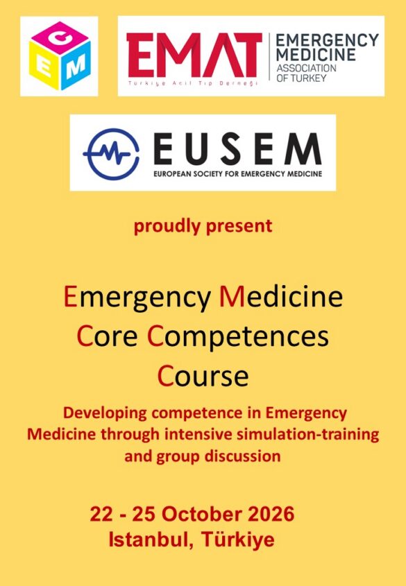 Emergency Medicine Core Competencies(EMCC), İstanbul, 22 – 25 Ekim 2026
