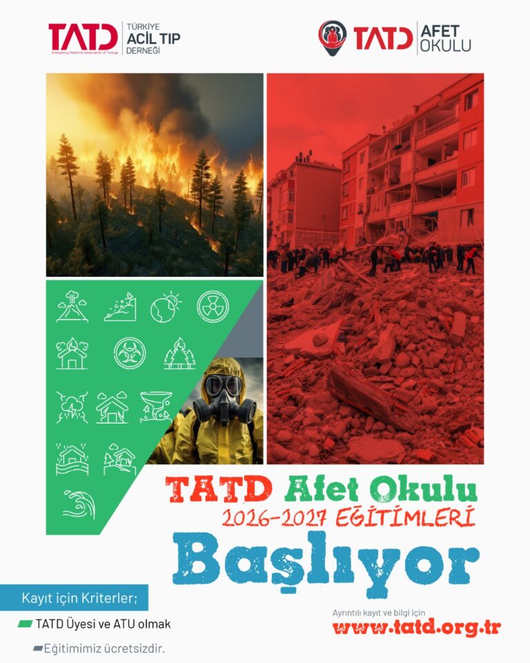 TATD Afet Okulu 2026-2027 Eğitimleri