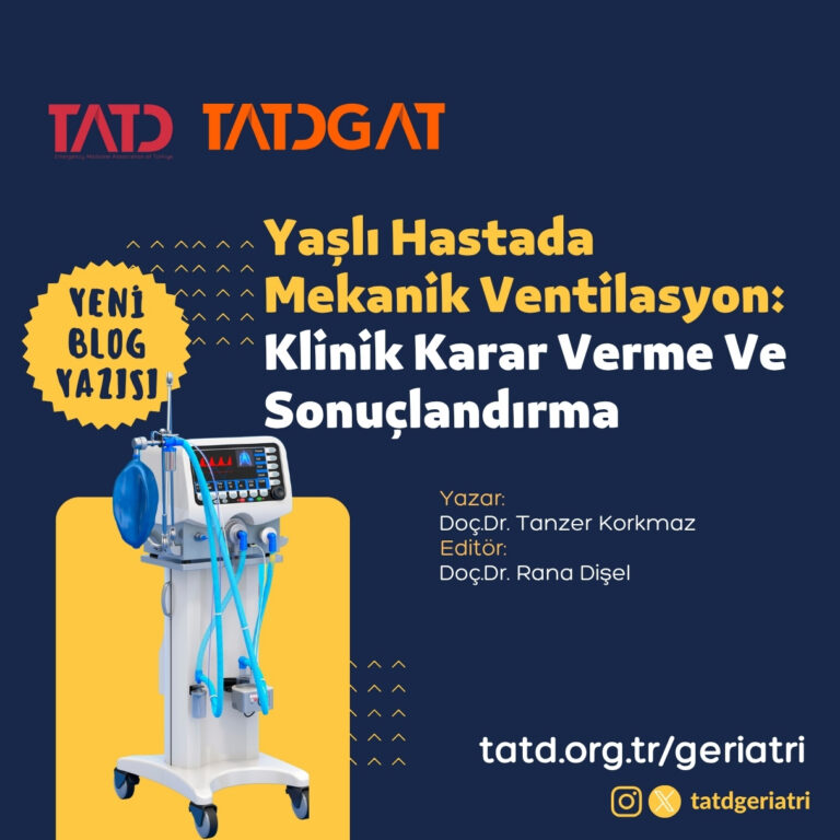 Yaşlı Hastada Mekanik Ventilasyon: Klinik Karar Verme Ve Sonuçlandırma